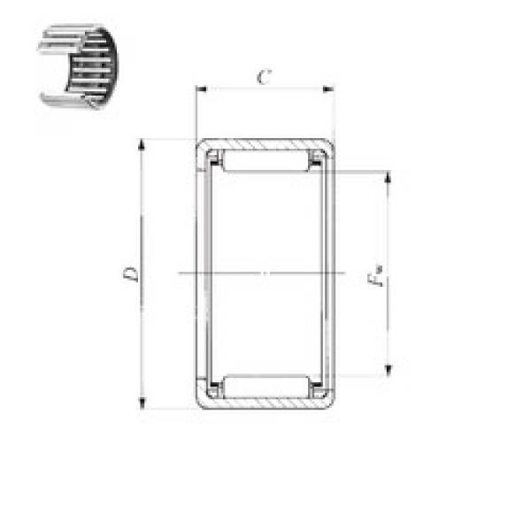 підшипник TA 1825 Z IKO #1 image