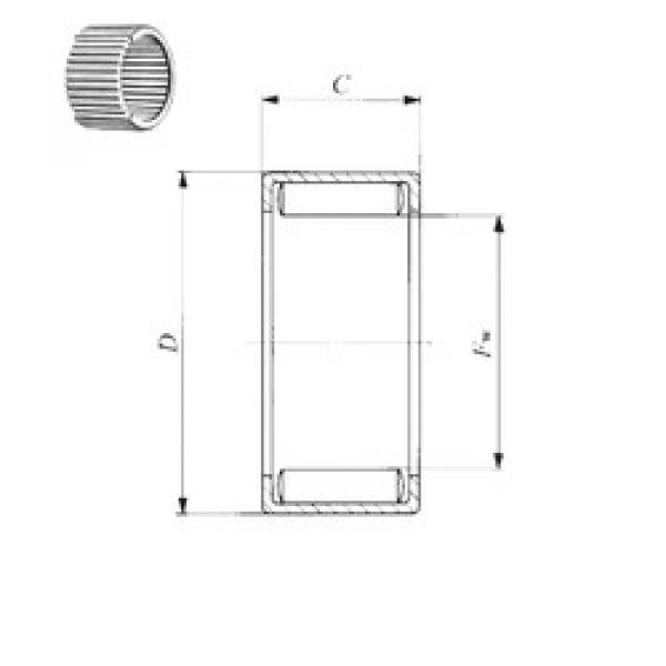 підшипник YB 1112 IKO #1 image