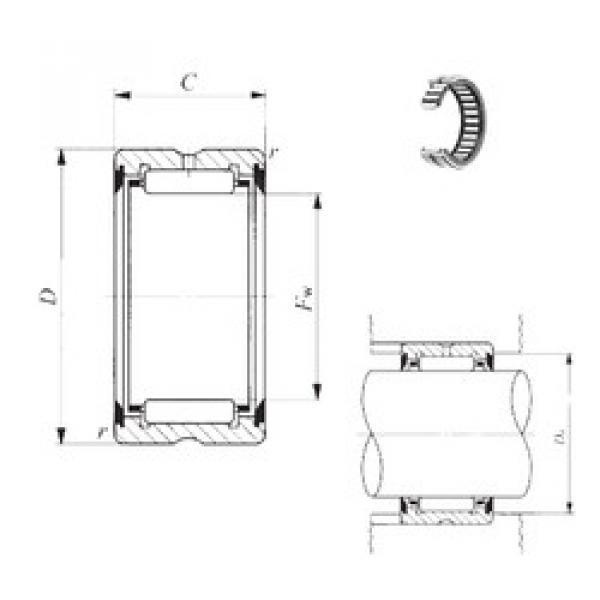 Bantalan RNA 49/32UU IKO #1 image