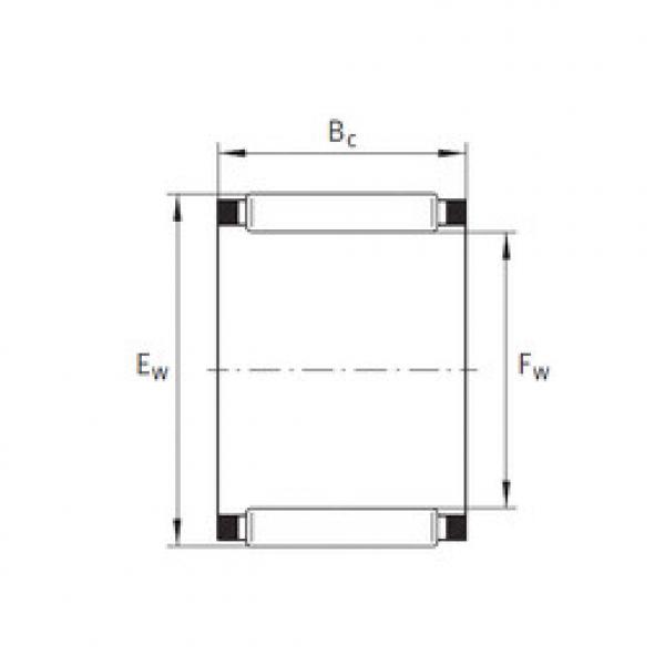 Bantalan K52X57X12 INA #1 image