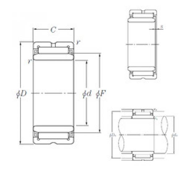 roulements NK120/40+IR110×120×40 NTN #1 image