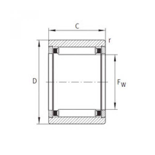 roulements NK 6/10-TN-XL INA #1 image