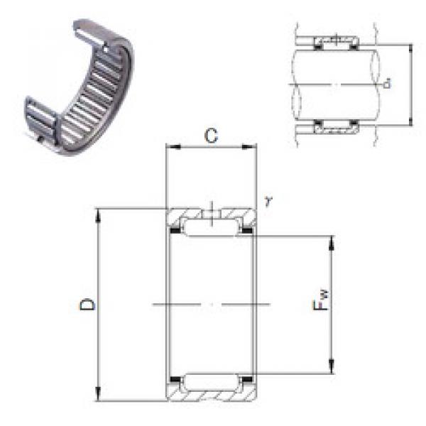 roulements NK14/16M JNS #1 image