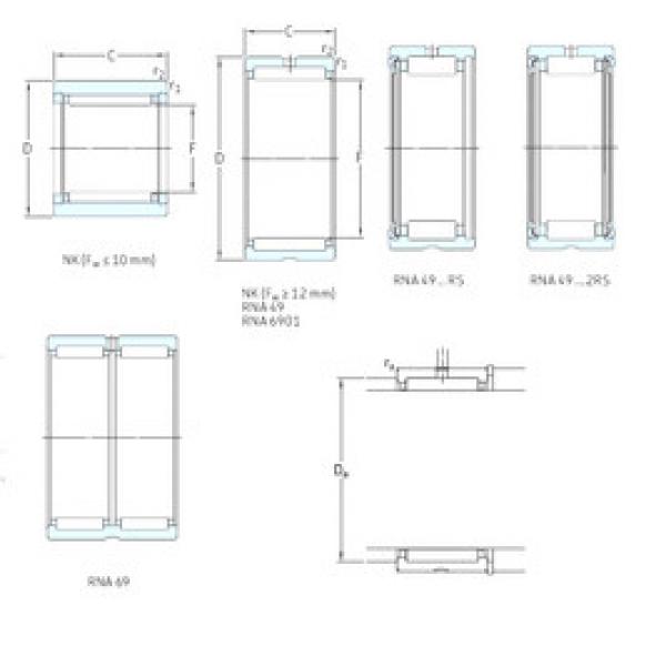 roulements NK100/26 SKF #1 image