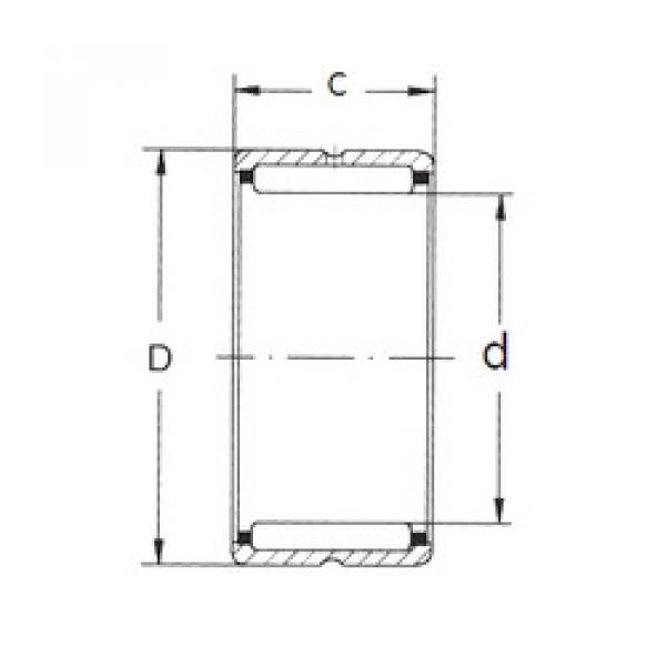 roulements NK110/40 FBJ #1 image