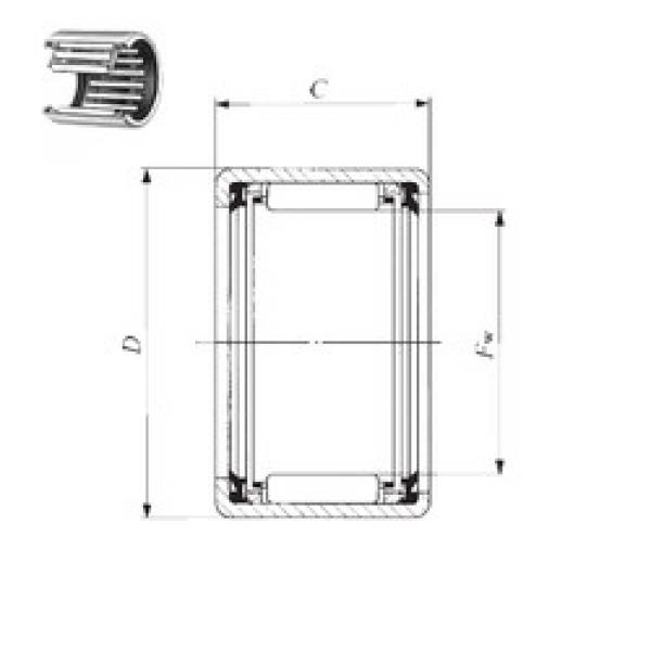 підшипник TLA 4016 UU IKO #1 image