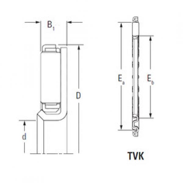 підшипник TVK3353L KOYO #1 image