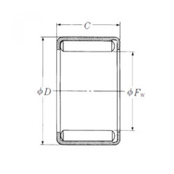 підшипник YH-1310 NSK #1 image