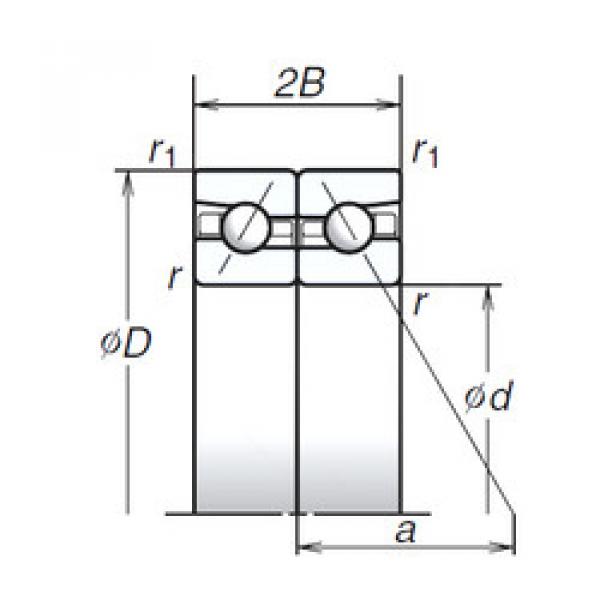 roulements 70BTR10H NSK #1 image