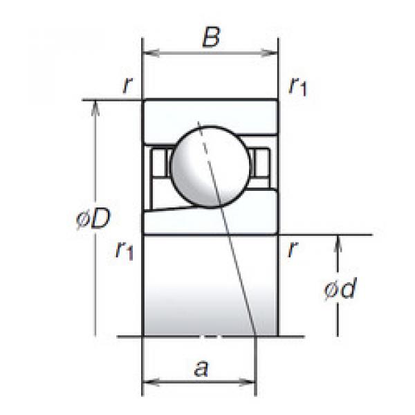 підшипник 7BGR10X NSK #1 image