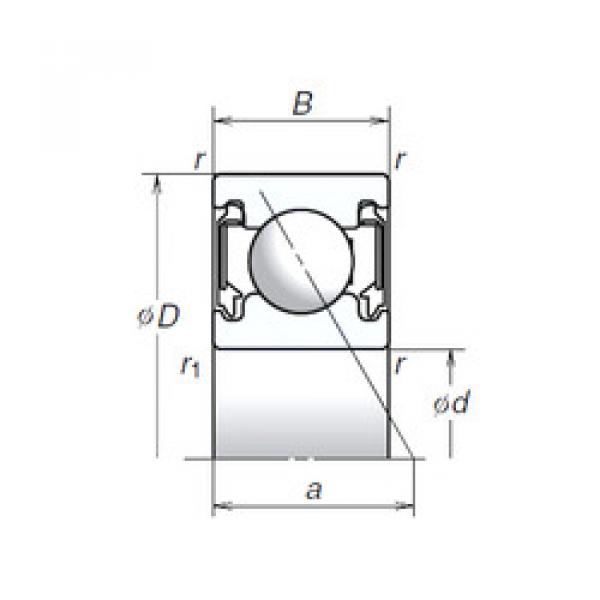 підшипник 8BSA10T1X NSK #1 image