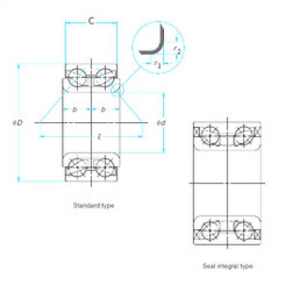 підшипник AU0704-2LLX2/L588 NTN #1 image