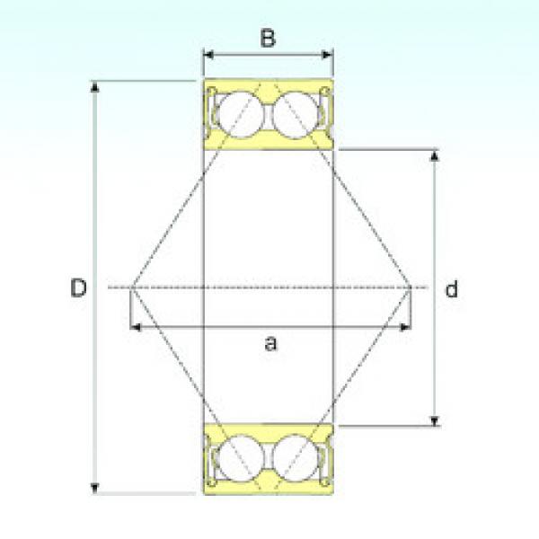 roulements 3208-2RS ISB #1 image