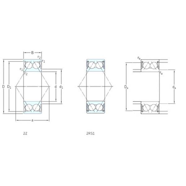 підшипник E2.3205A-2Z SKF #1 image