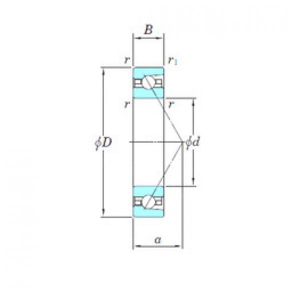 підшипник HAR909 KOYO #1 image