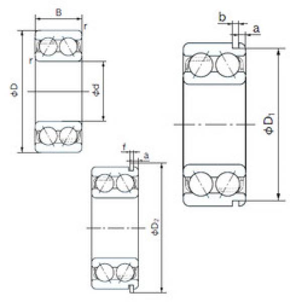 підшипник BD50-8-A-T86NXC3 NSK #1 image