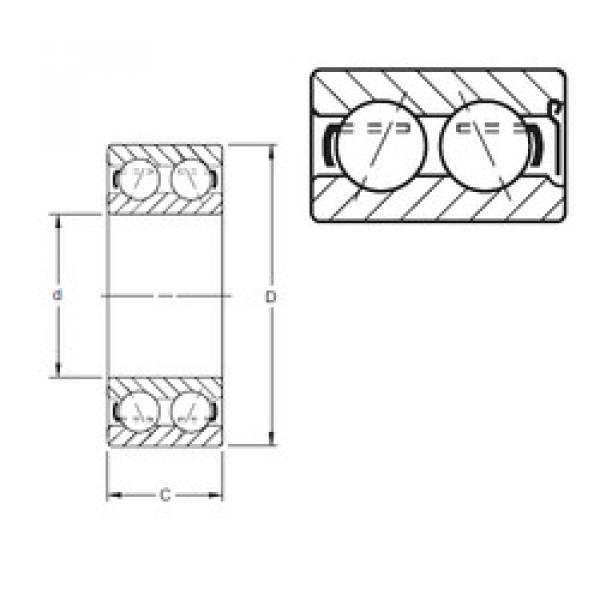 roulements 5209WD Timken #1 image