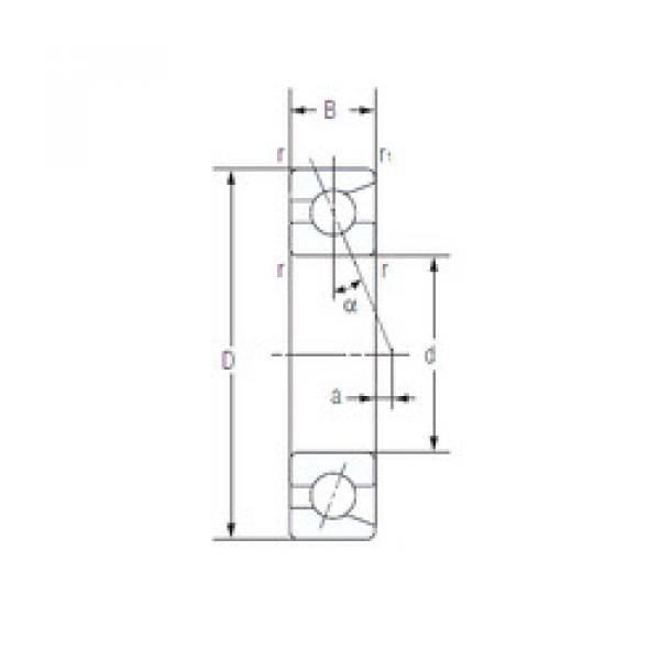 Rodamiento 7902AC NACHI #1 image