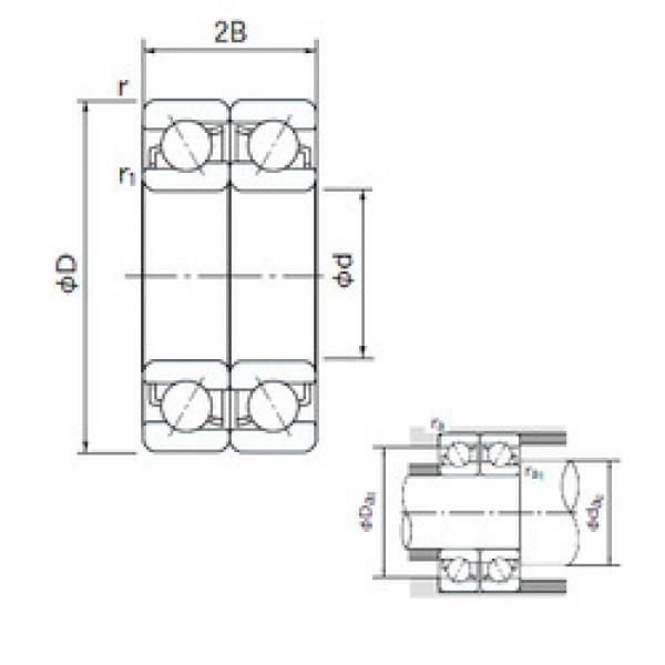 roulements 7034CDF NACHI #1 image