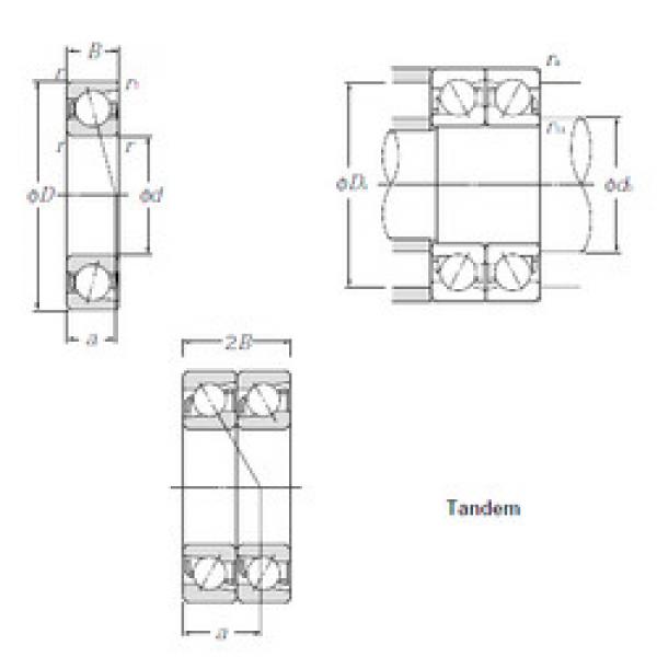 Rodamiento 7906DT NTN #1 image