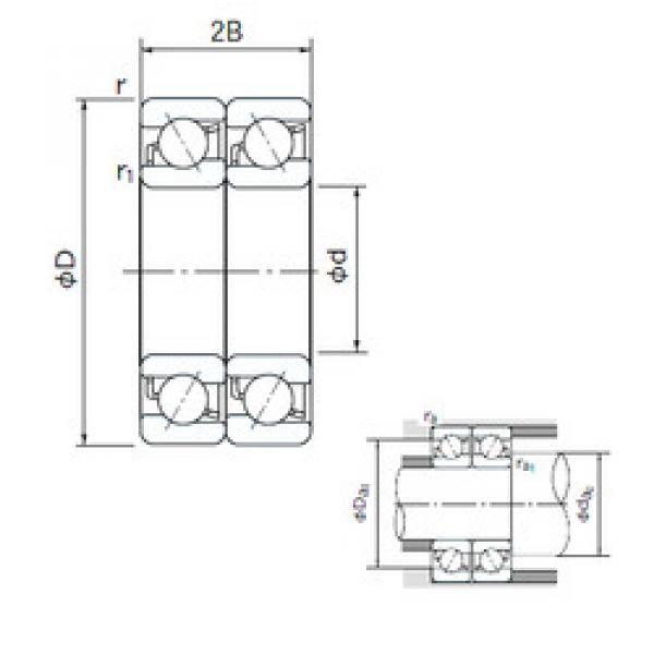 roulements 7026DT NACHI #1 image