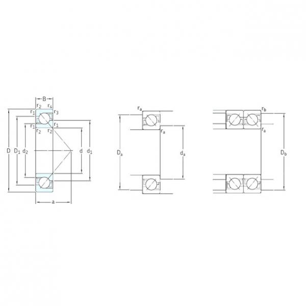 roulements 7052BGM SKF #1 image