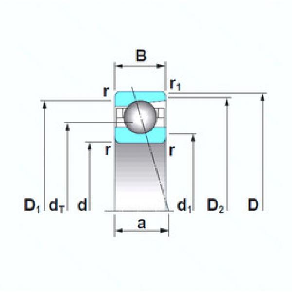 підшипник 7920CTRSU NSK #1 image