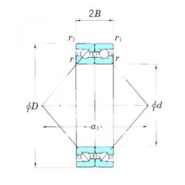 підшипник ACT010BDB KOYO #1 image