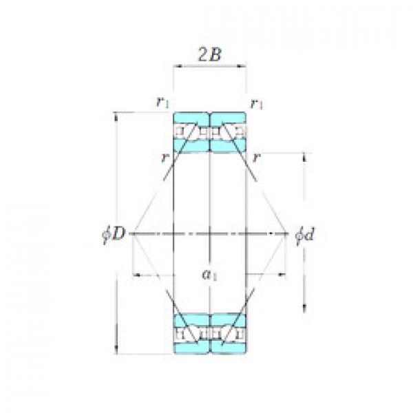 підшипник ACT007DB KOYO #1 image