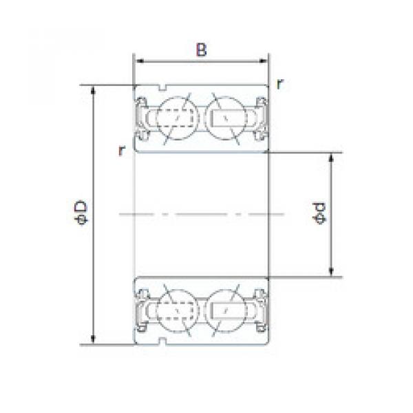 підшипник BD25-9T12C3**UR NSK #1 image