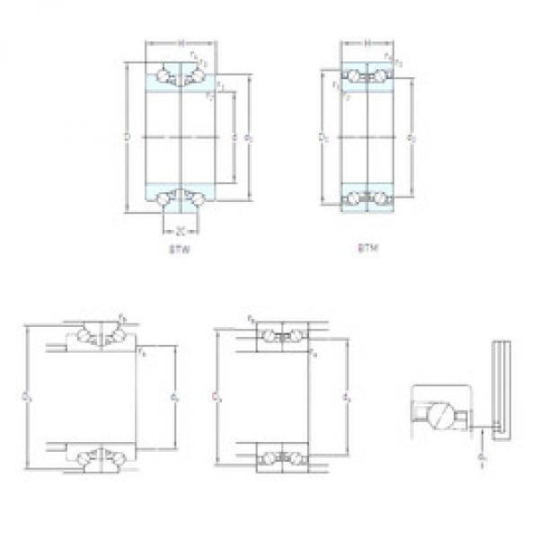 підшипник BTM 100 BTN9/HCP4CDB SKF #1 image