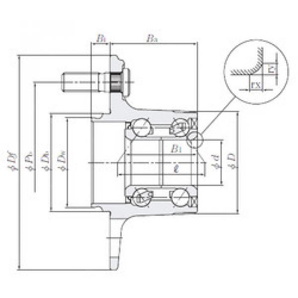 підшипник HUB005-64 NTN #1 image