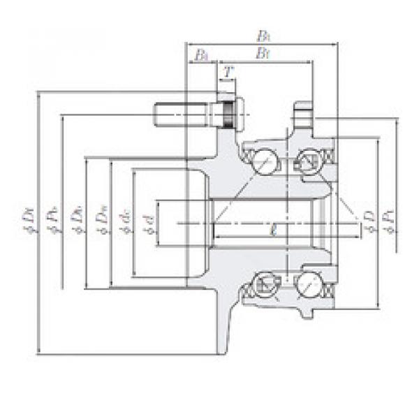 підшипник HUB211-7 NTN #1 image