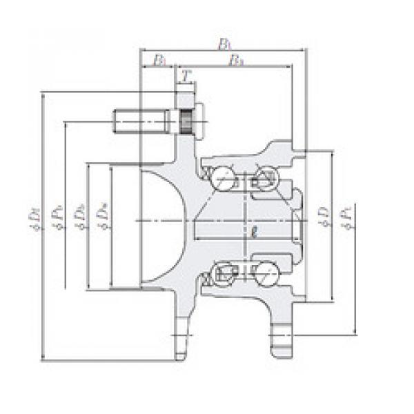 підшипник HUB231-10 NTN #1 image