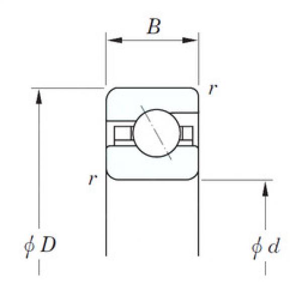 підшипник KBA025 KOYO #1 image