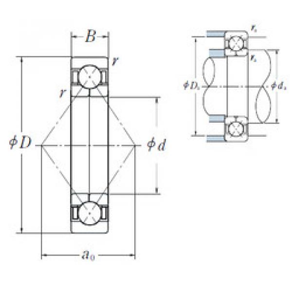 підшипник QJ 220 NSK #1 image