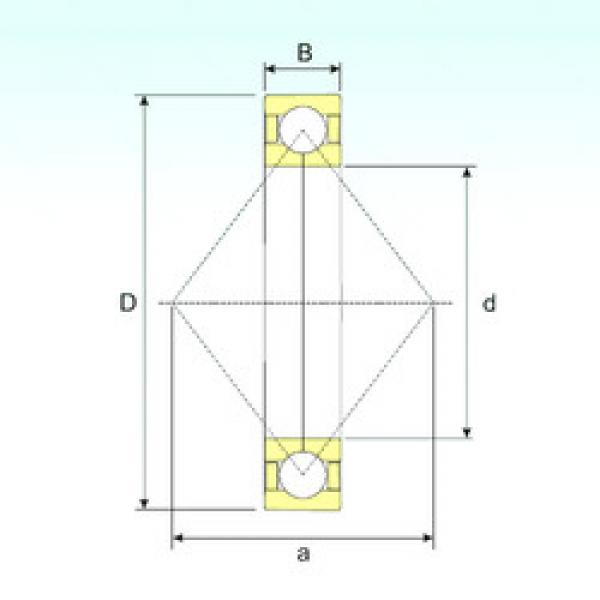 підшипник QJ 1252 ISB #1 image