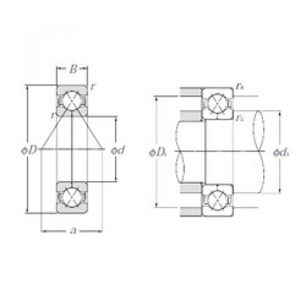 підшипник QJ222 NTN #1 image