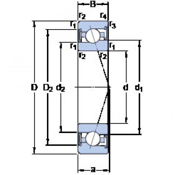 підшипник S7000 ACE/HCP4A SKF #1 image