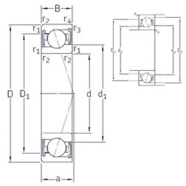 roulements VEB 10 /S 7CE1 SNFA #1 image