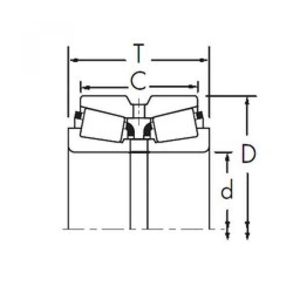 ตลับลูกปืน 87750/87112DC+X1S-87750 Timken #1 image