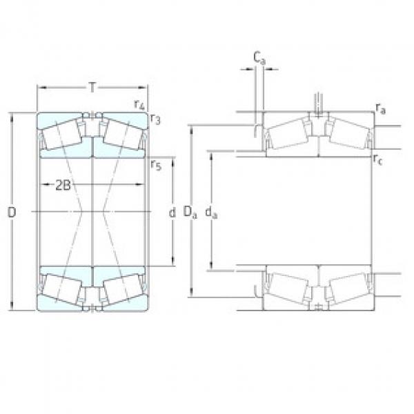 Bantalan 32944/DFC300 SKF #1 image