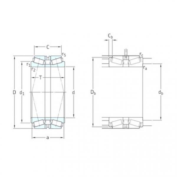 ตลับลูกปืน 32220T140J2/DB11 SKF #1 image