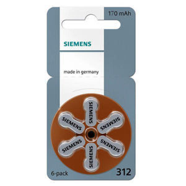 Original SKF Rolling Bearings Siemens 60 x 312 Hearing Aid Batteries PR41 Brown Tab 1.45v Mercury  Free #3 image
