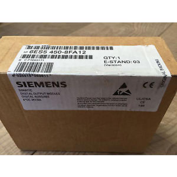 Original SKF Rolling Bearings Siemens 6ES5450-8FA12 Simatic S5 Digitalausgabe 450 new 6ES5 450-8FA12 OVP E  03 #3 image