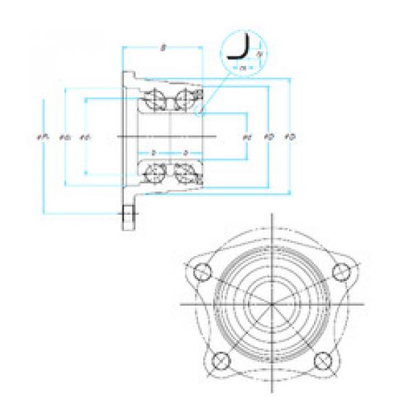 ตลับลูกปืน ZA-28BWK12-Y-CP4*01 NSK #1 image