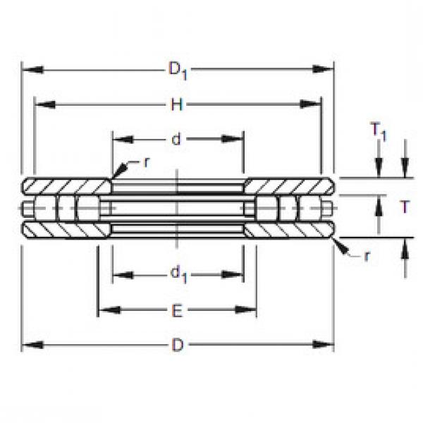 підшипник 180TP168 Timken #1 image