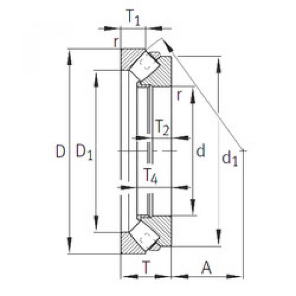 підшипник 292/1120-E1-MB INA #1 image