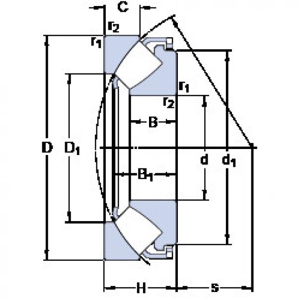 підшипник 29240 E SKF #1 image