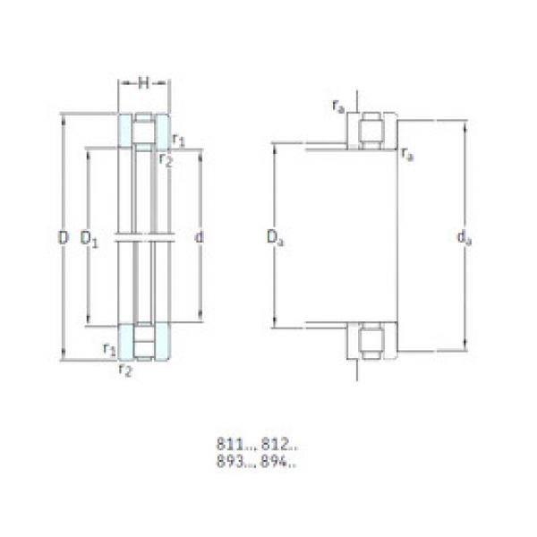 підшипник 811/500M SKF #1 image